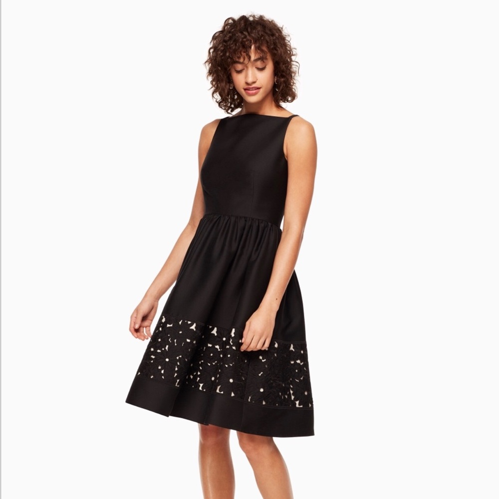 NWT Kate Spade Lace Panel Fit and Flare Dress 💃🏽